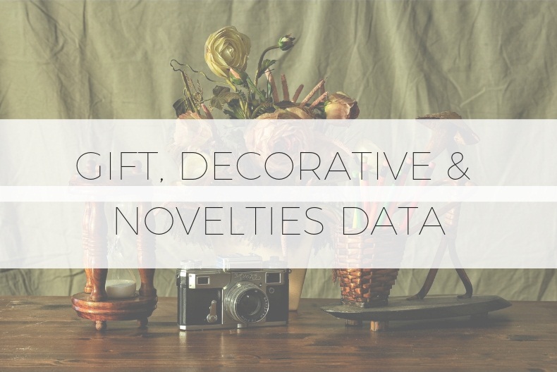 Gift, Decorative & Novelties Data